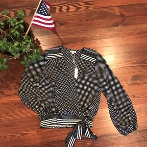 Max Studio shirt with tie